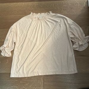 Madewell Cream Top medium